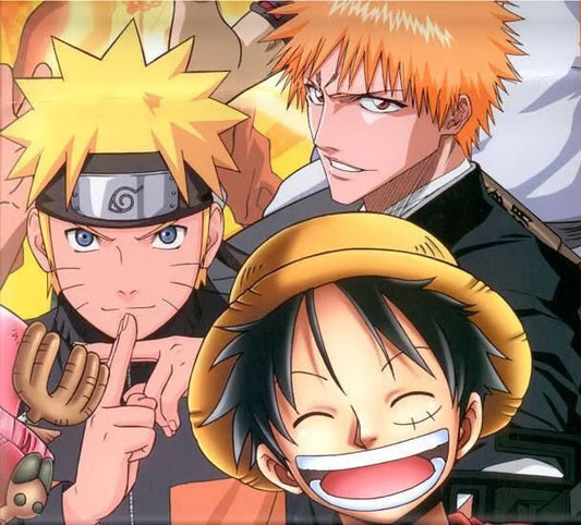 The Big 3 Anime: Naruto, One Piece, and Bleach