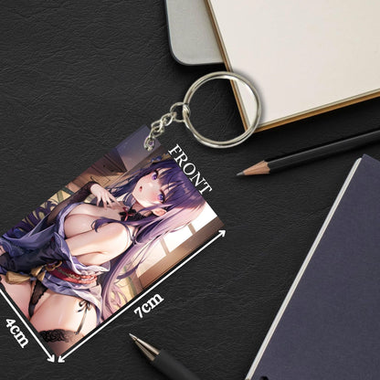 HENTAI Anime Unique Style 4 pcs Combo Keychain