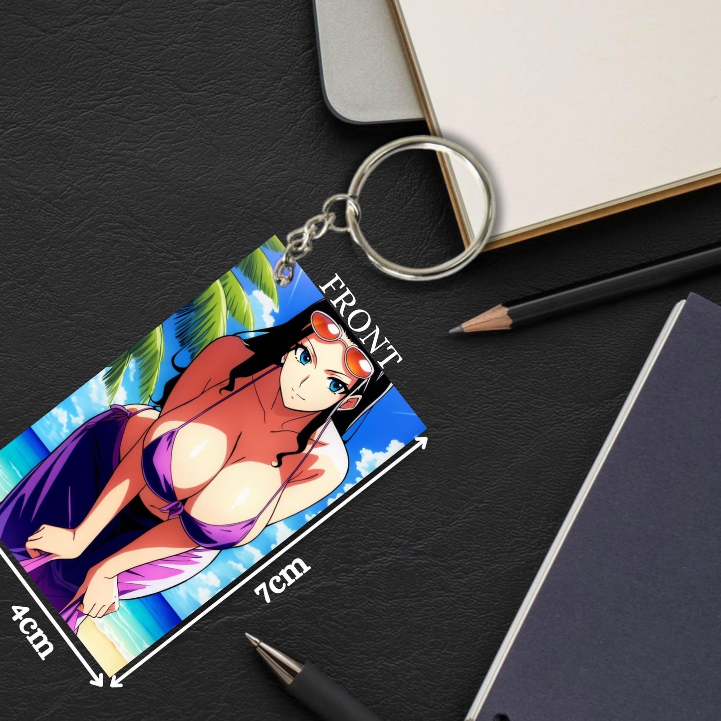 HENTAI Anime Unique Style 4 pcs Combo Keychain