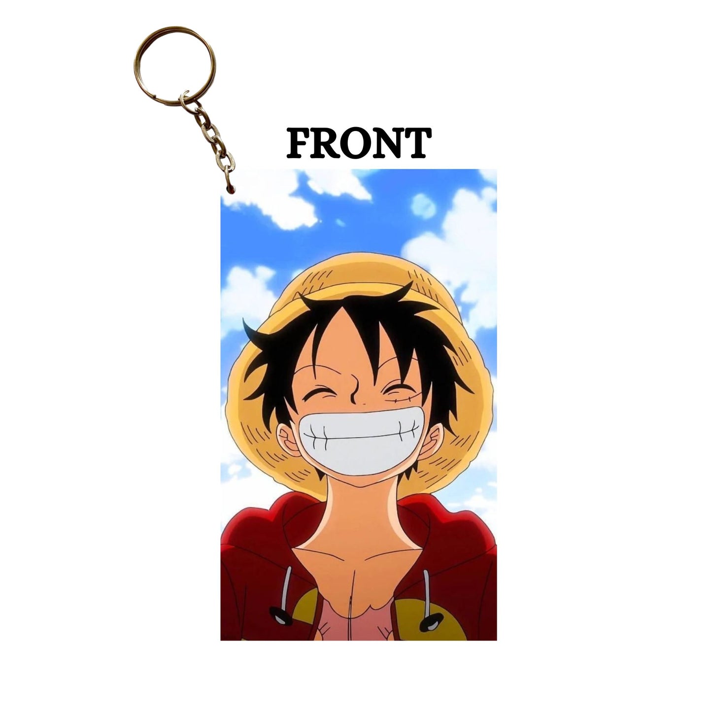 One Piece LUFFY Anime Keychain