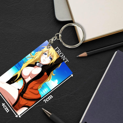 HENTAI Anime Unique Style 4 pcs Combo Keychain