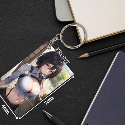 HENTAI Anime Unique Style 4 pcs Combo Keychain