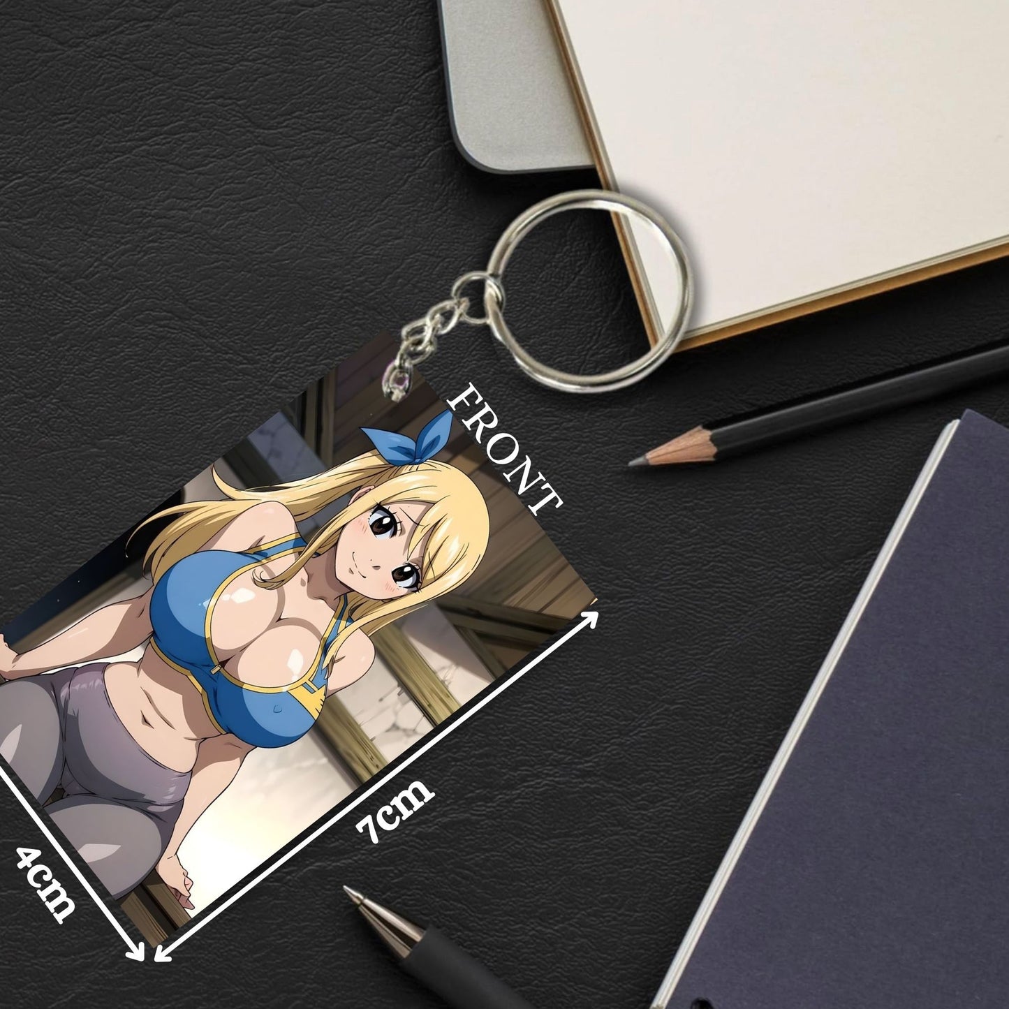 HENTAI Anime Unique Style 4 pcs Combo Keychain