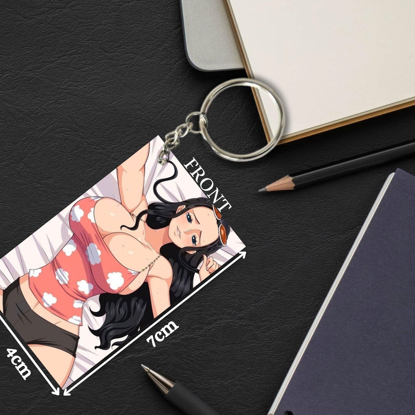 HENTAI Anime Unique Style 4 pcs Combo Keychain