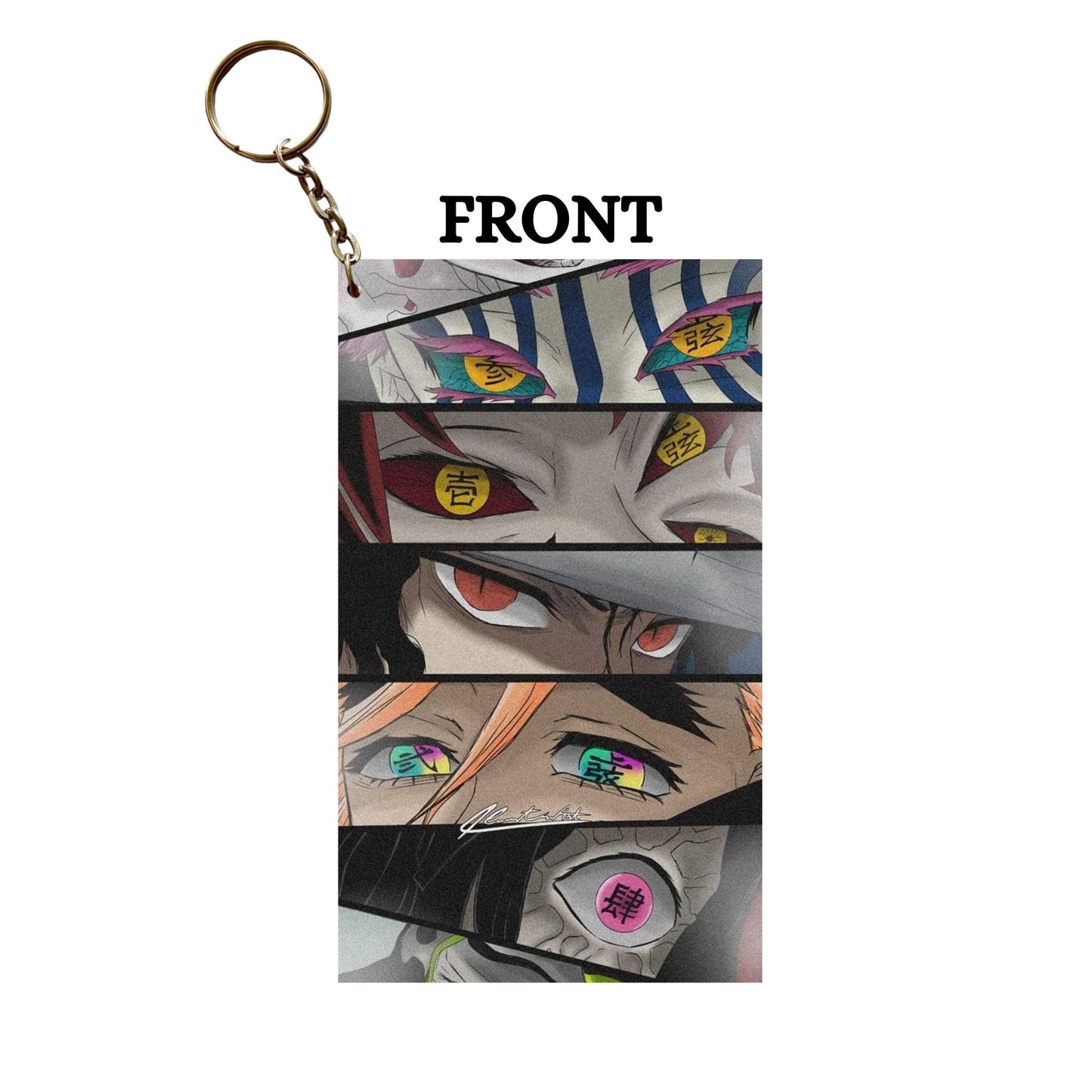 Demon Slayer DEMONS Anime Keychain