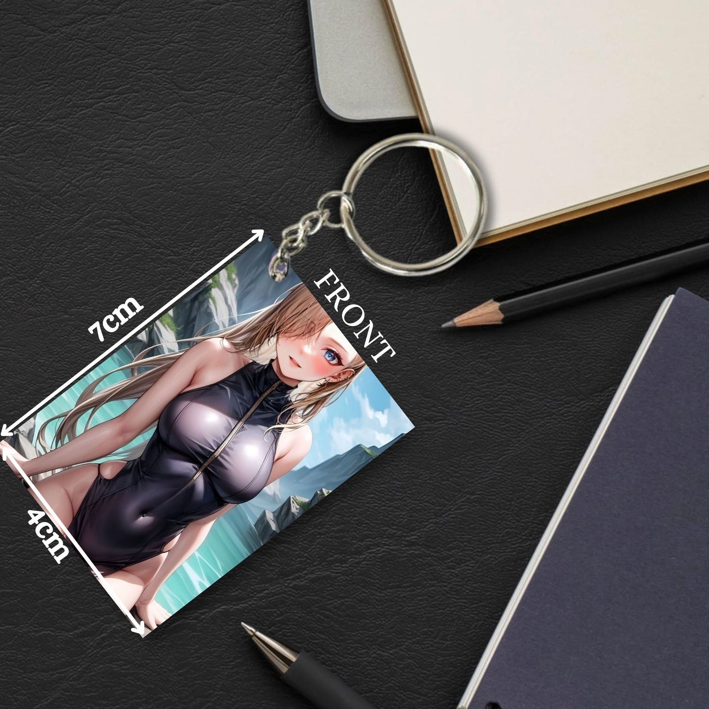 HENTAI Anime Unique Style 4 pcs Combo Keychain