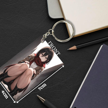 HENTAI Anime Unique Style 4 pcs Combo Keychain