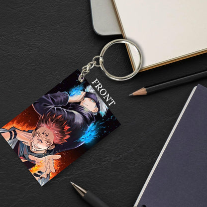 JUJUTSU KAISEN Anime Unique Style 4 pcs Combo Keychain