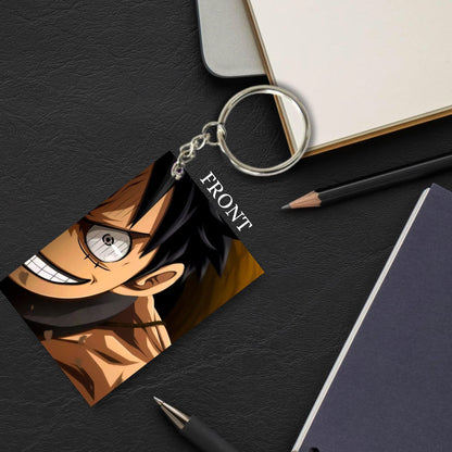 One Piece Anime Unique Style 4 pcs Combo Keychain