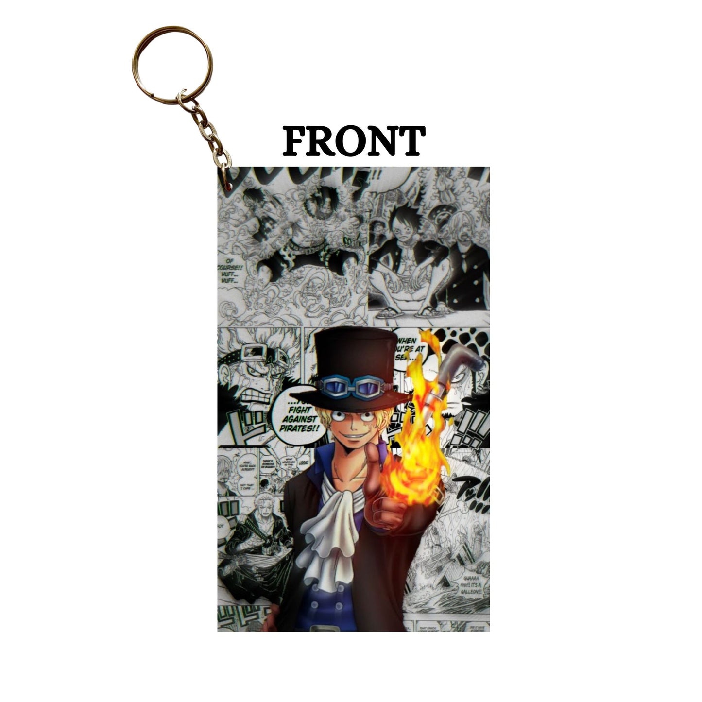 ONE PIECE SABO Anime Keychain