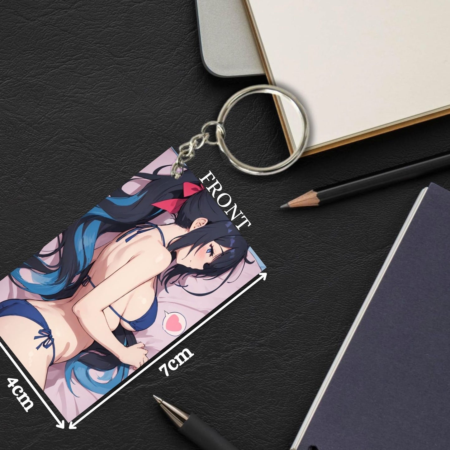 HENTAI Anime Unique Style 4 pcs Combo Keychain