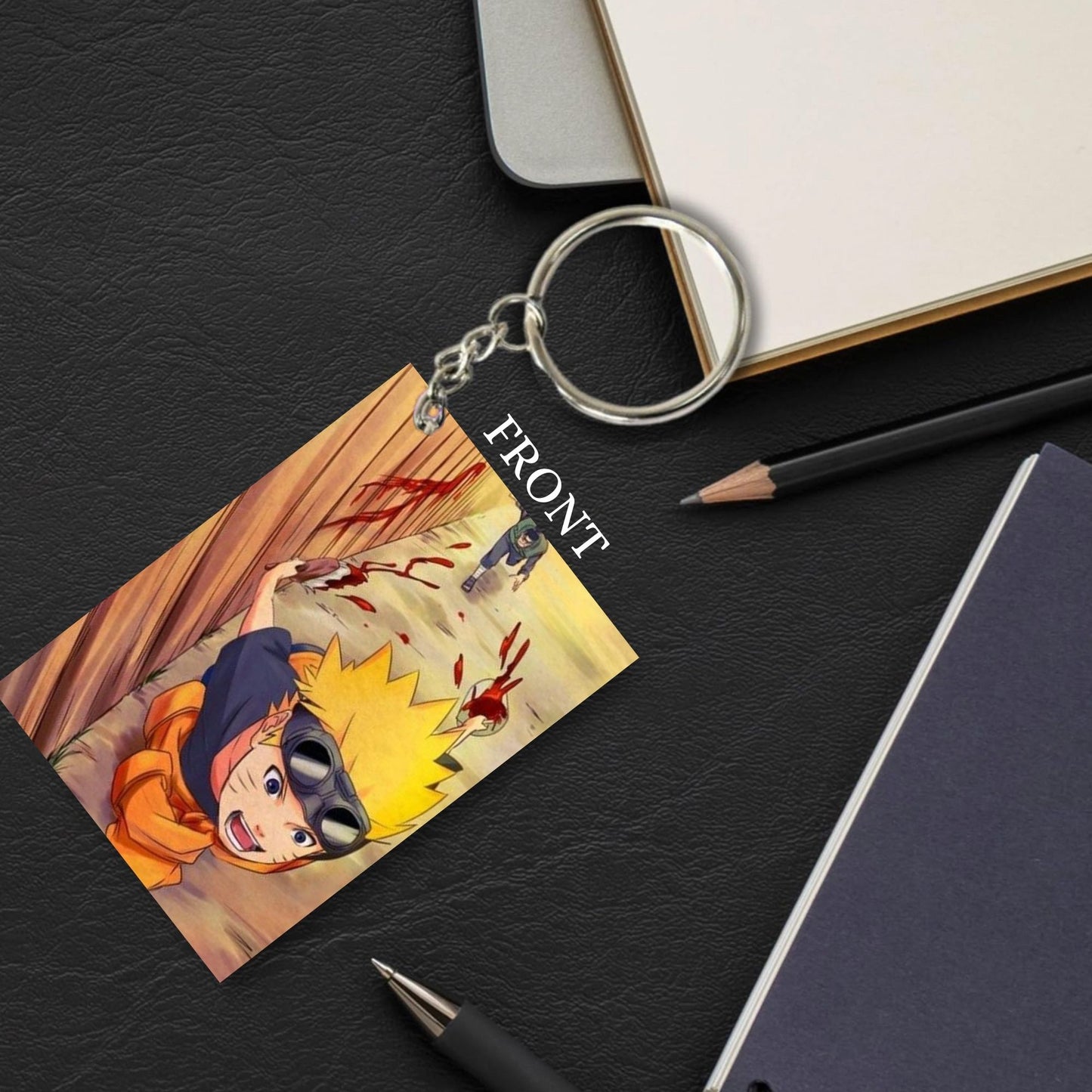 NARUTO Anime Unique Style 4 pcs Combo Keychain