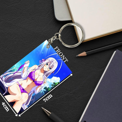 HENTAI Anime Unique Style 4 pcs Combo Keychain