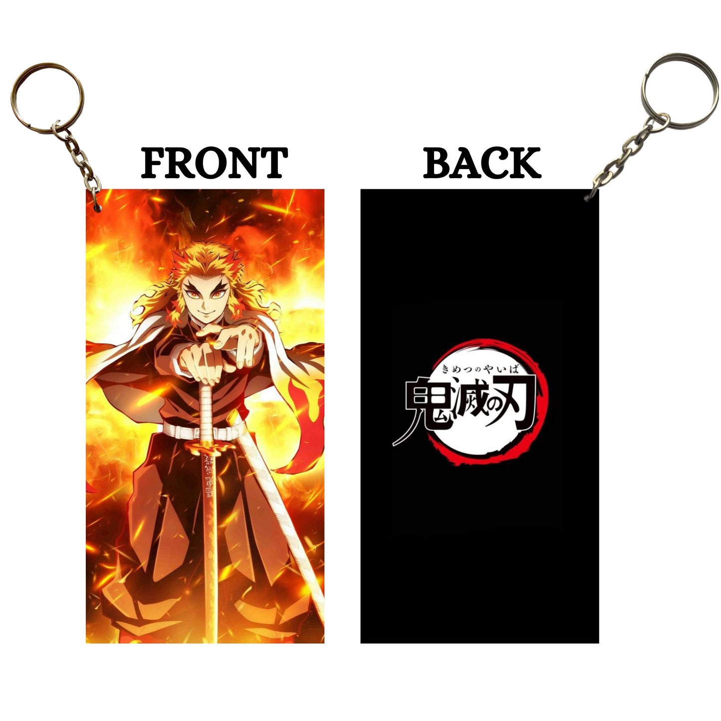 Demon Slayer RENGOKU Anime Keychain