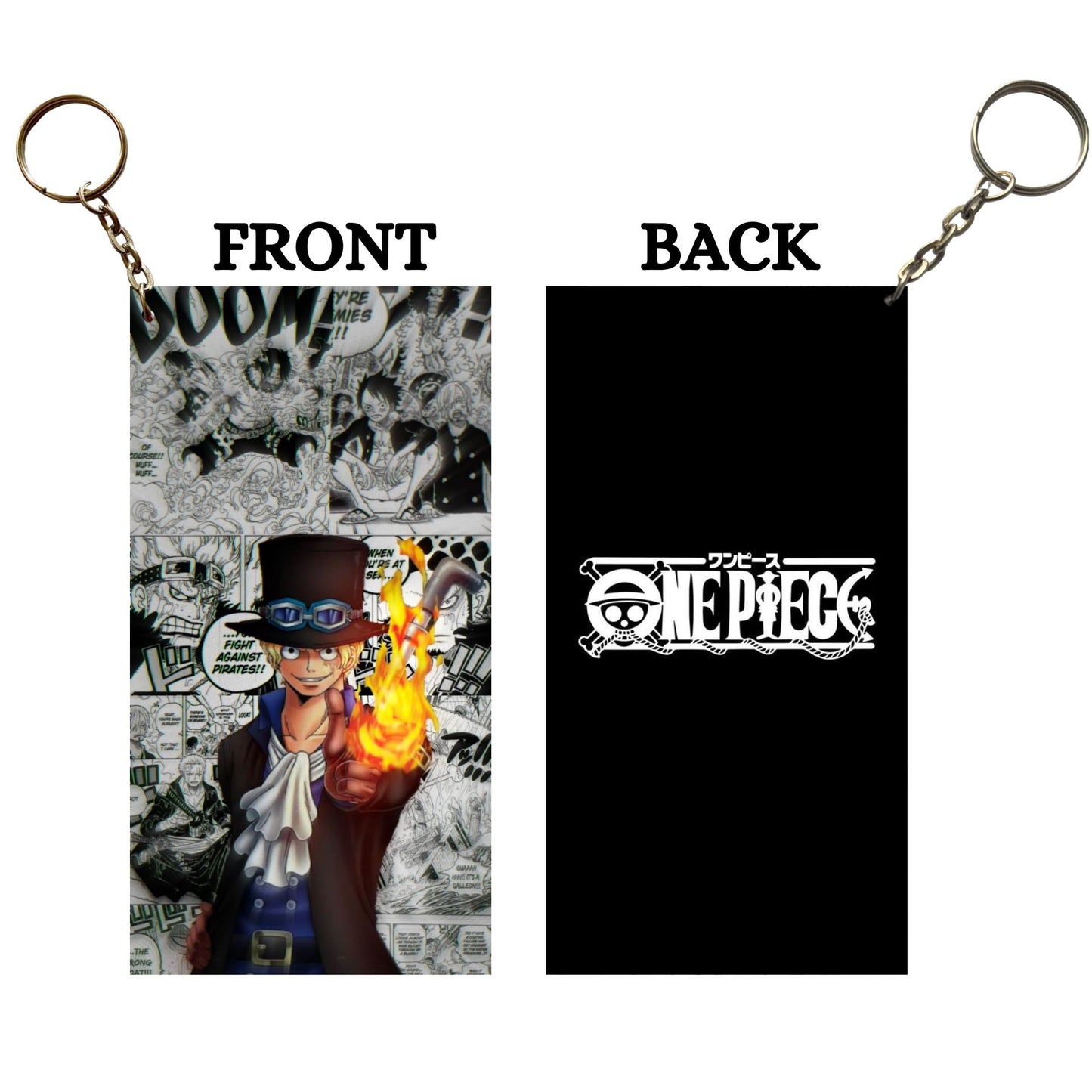 ONE PIECE SABO Anime Keychain