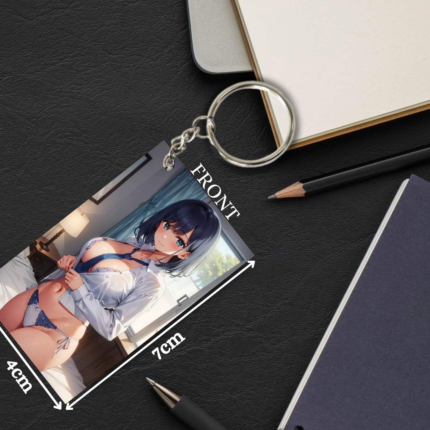 HENTAI Anime Unique Style 4 pcs Combo Keychain