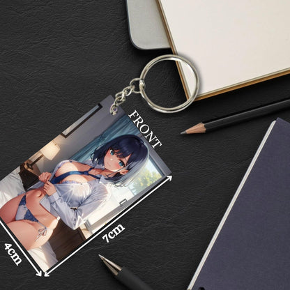 HENTAI Anime Unique Style 4 pcs Combo Keychain