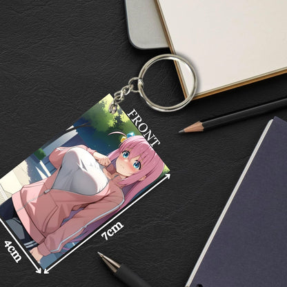 HENTAI Anime Unique Style 4 pcs Combo Keychain