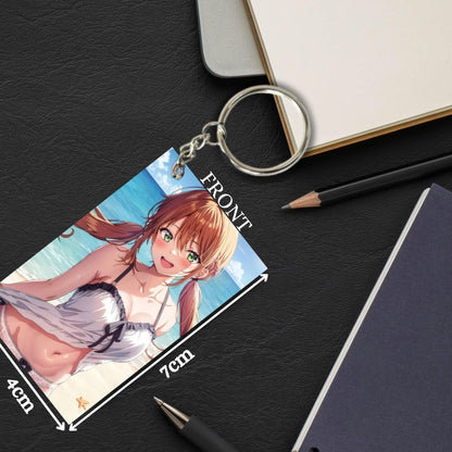 HENTAI Anime Unique Style 4 pcs Combo Keychain