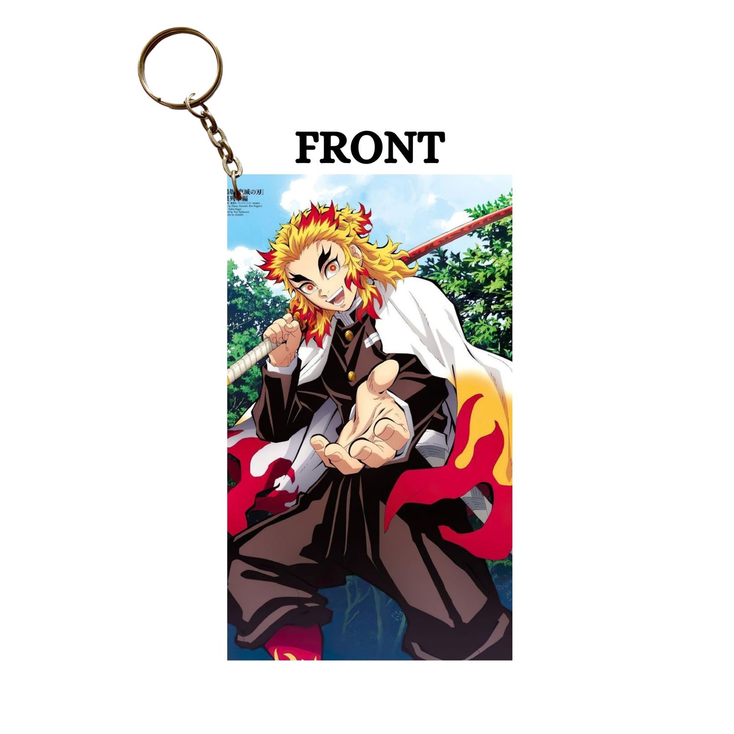 Demon Slayer RENGOKU Anime Keychain