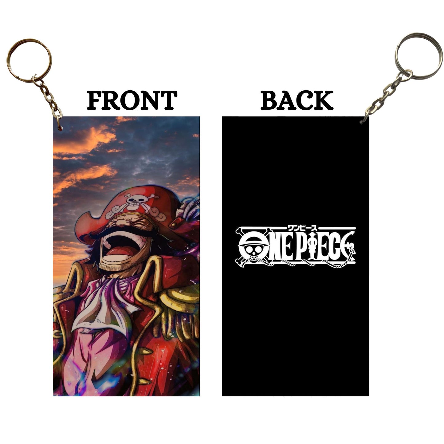 ONE PIECE ROGER Anime Keychain