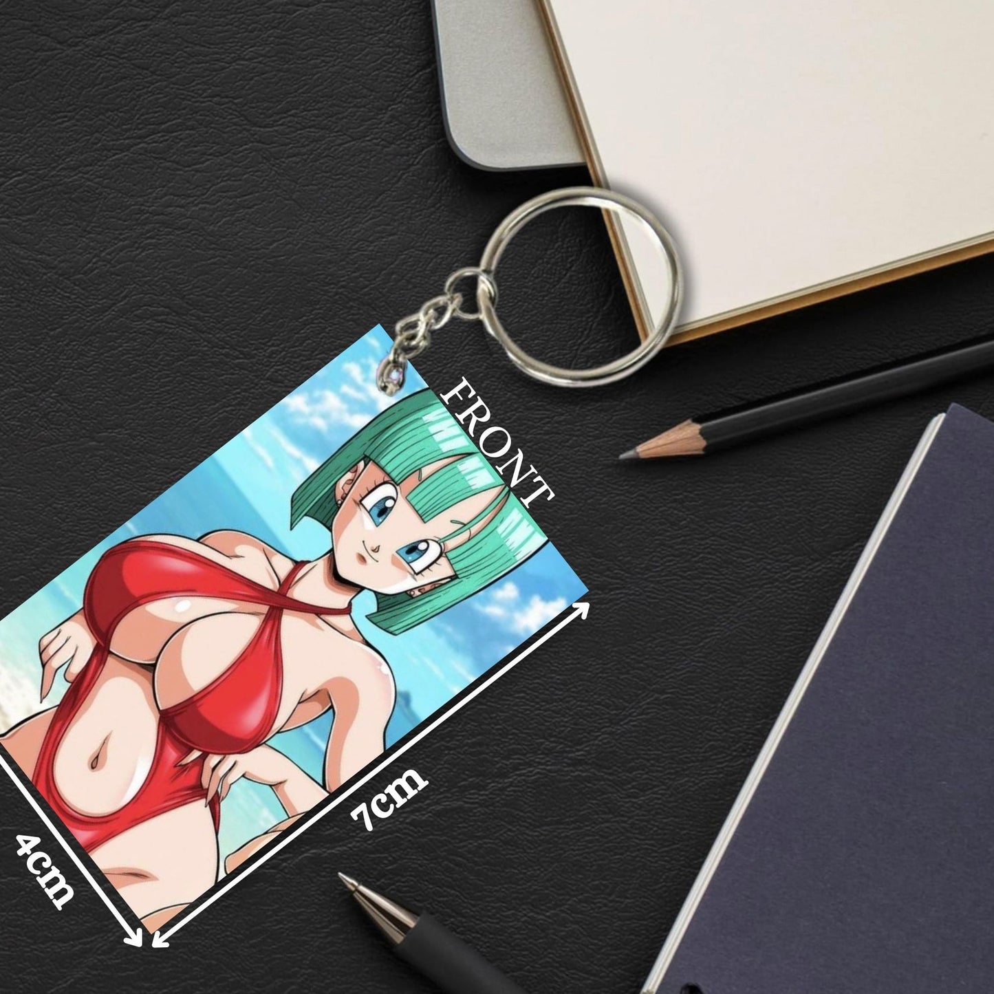 HENTAI Anime Unique Style 4 pcs Combo Keychain