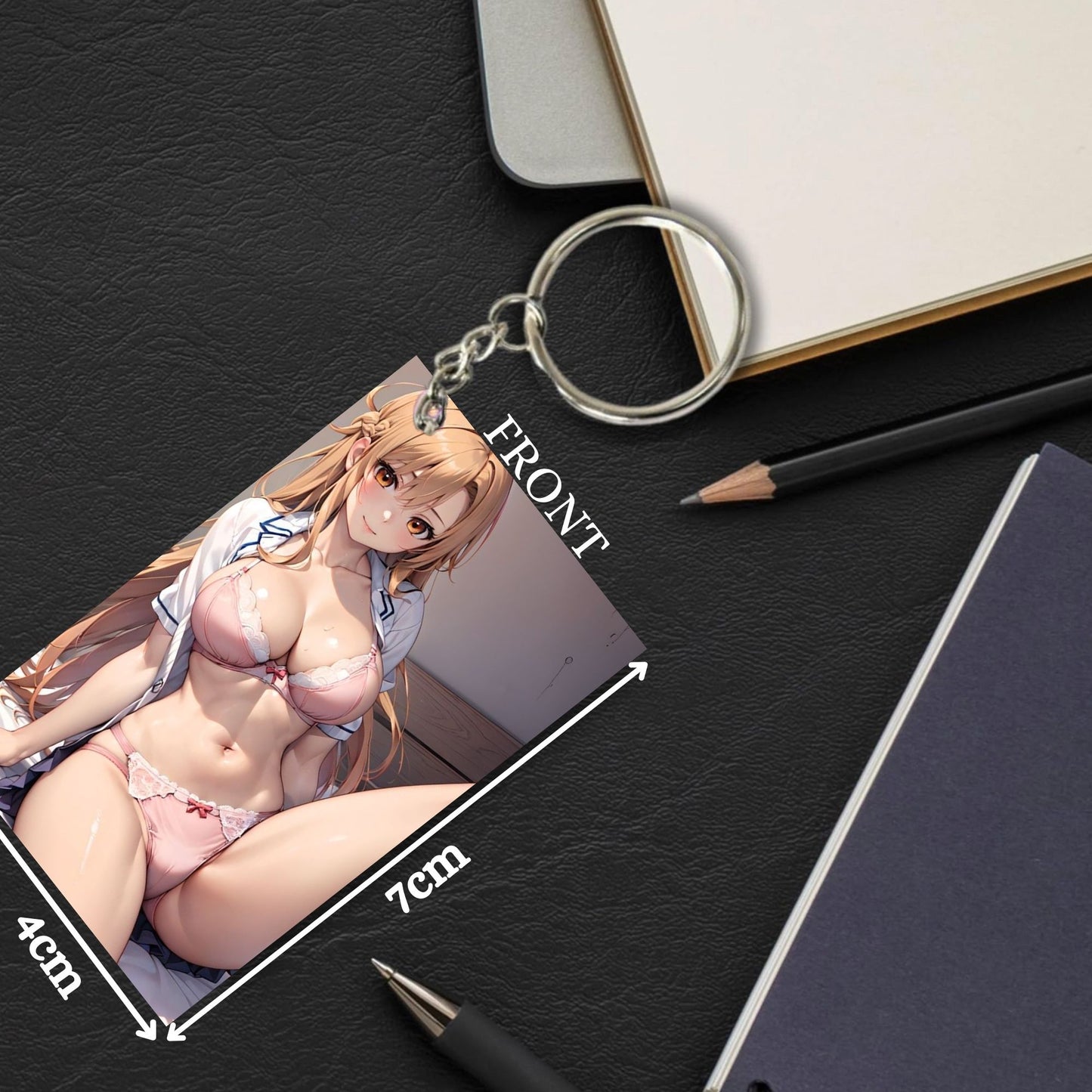 HENTAI Anime Unique Style 4 pcs Combo Keychain