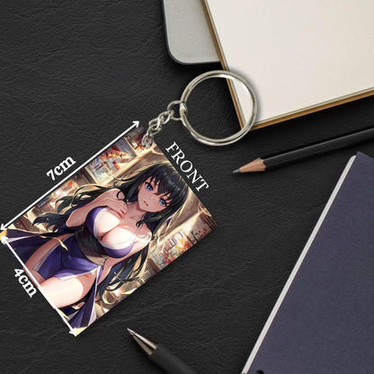 HENTAI Anime Unique Style 4 pcs Combo Keychain