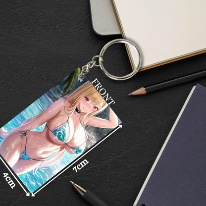 HENTAI Anime Unique Style 4 pcs Combo Keychain