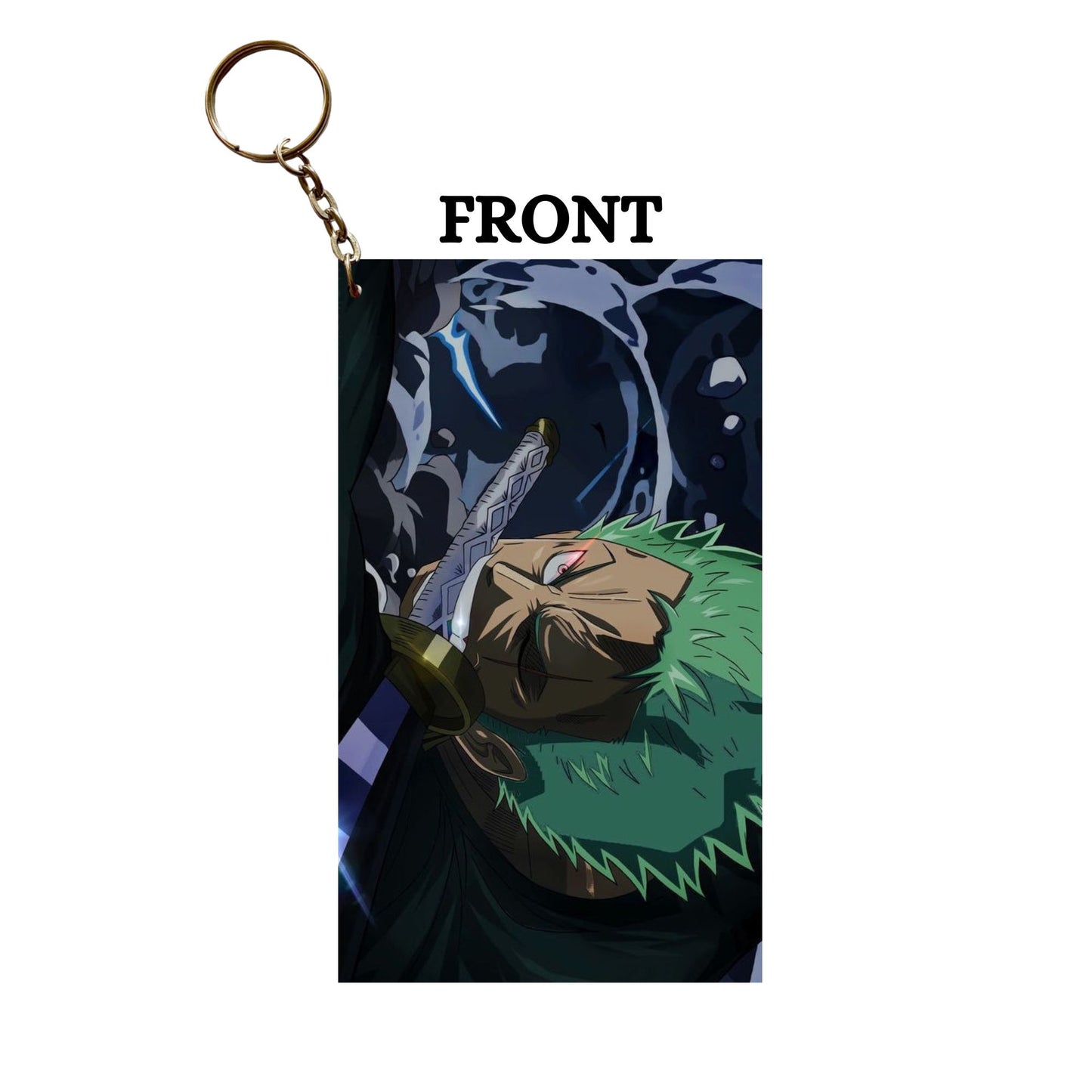 One Piece ZORO Anime Keychain