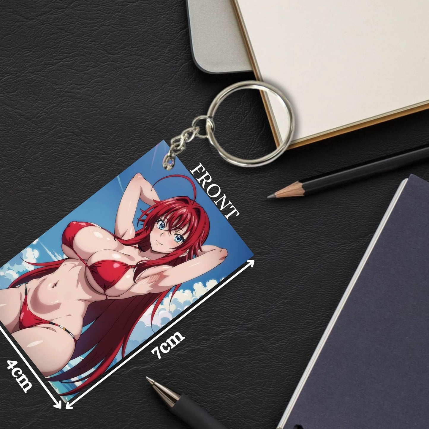 HENTAI Anime Unique Style 4 pcs Combo Keychain