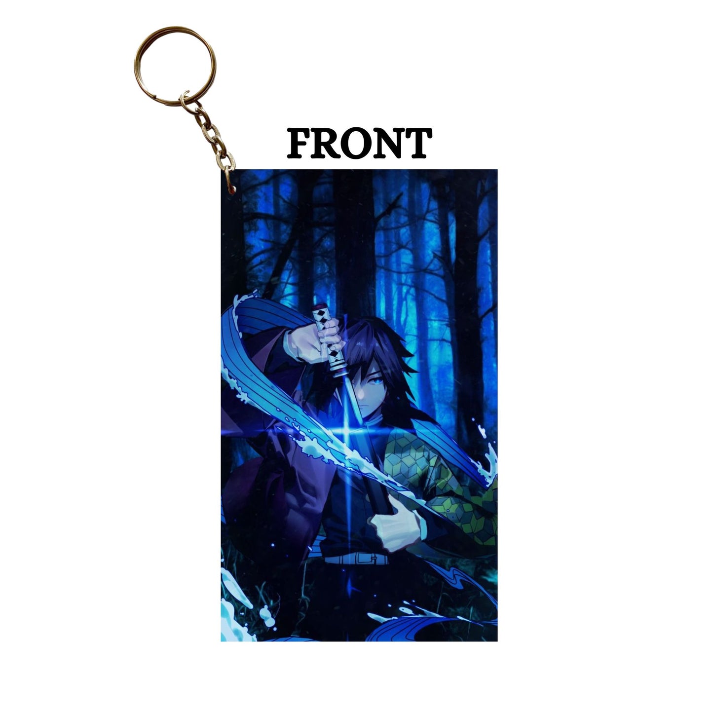 Demon Slayer GIYU TOMIOKA Anime Keychain