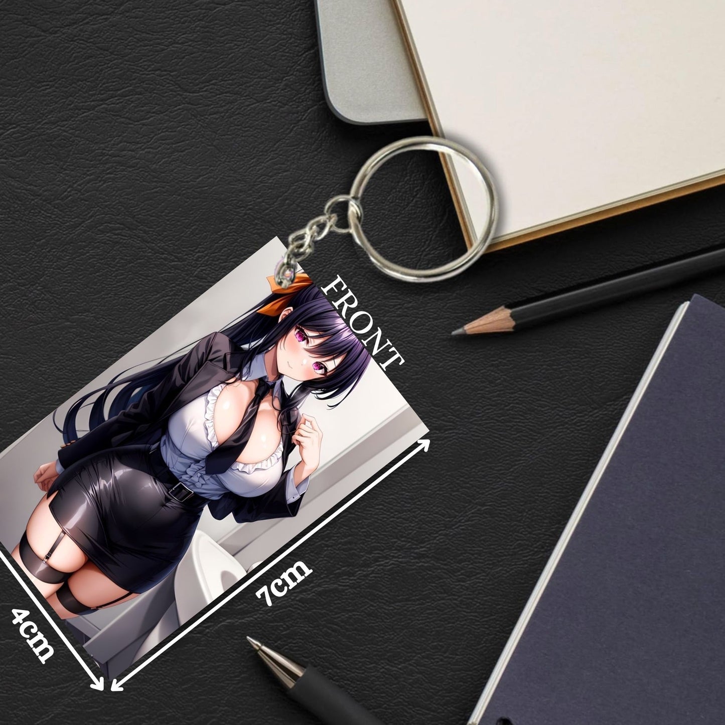 HENTAI Anime Unique Style 4 pcs Combo Keychain