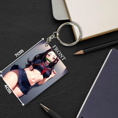 HENTAI Anime Unique Style 4 pcs Combo Keychain