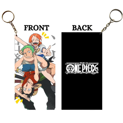 ONE PIECE STRAW HATS FUN Anime Keychain