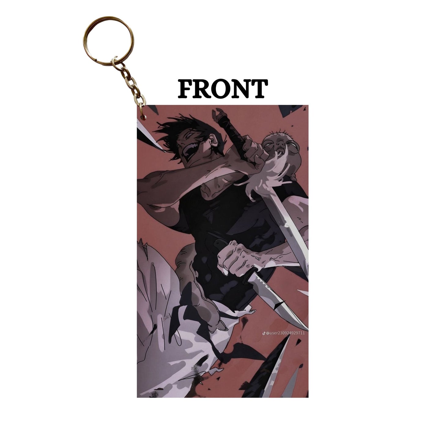 Jujutsu Kaisen TOJI Anime Keychain