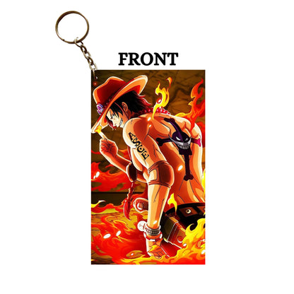 One Piece ACE Anime Keychain