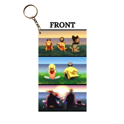 One Piece LUFFY JOURNEY Anime Keychain