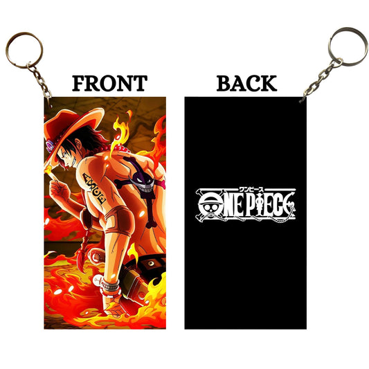 One Piece ACE Anime Keychain