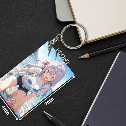 HENTAI Anime Unique Style 4 pcs Combo Keychain