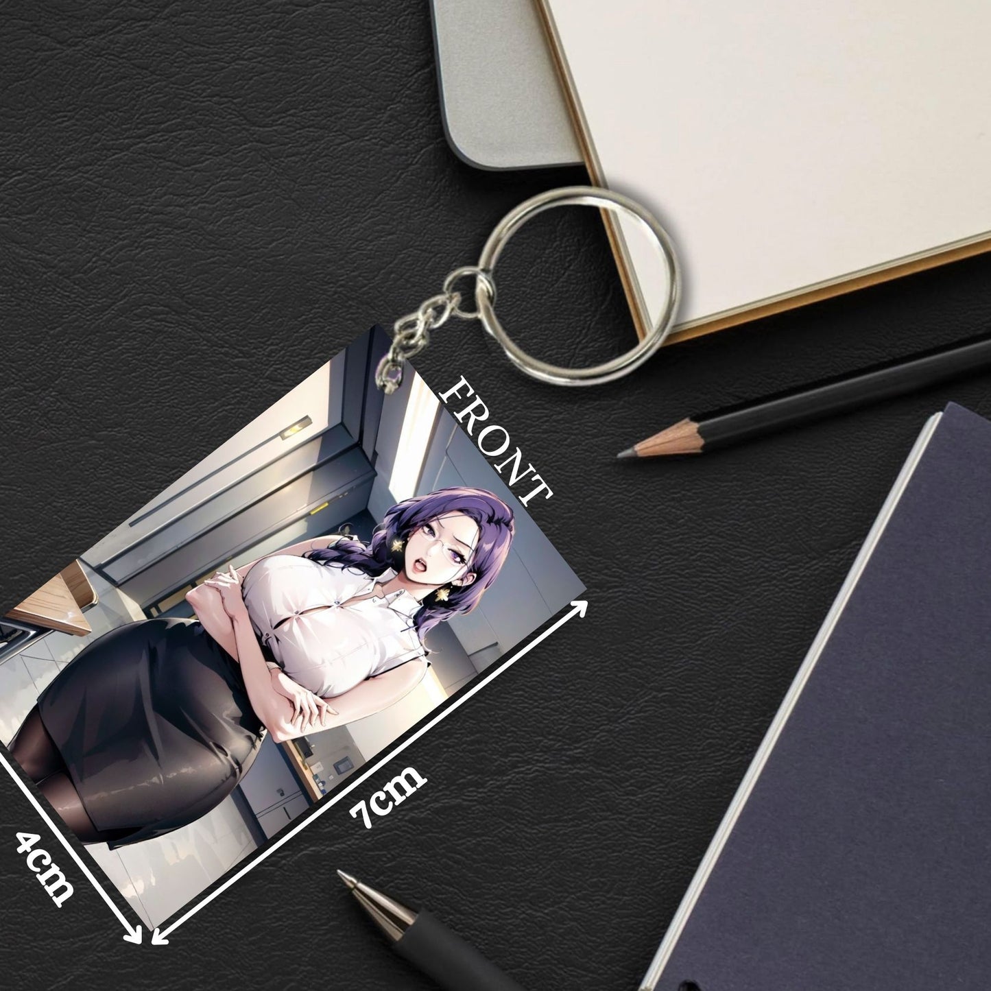 HENTAI Anime Unique Style 4 pcs Combo Keychain