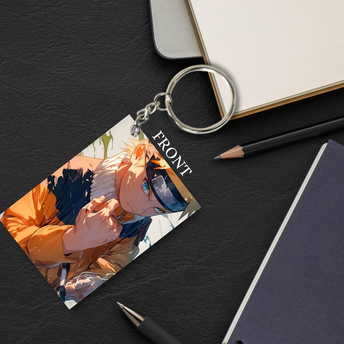 NARUTO Anime Unique Style 4 pcs Combo Keychain