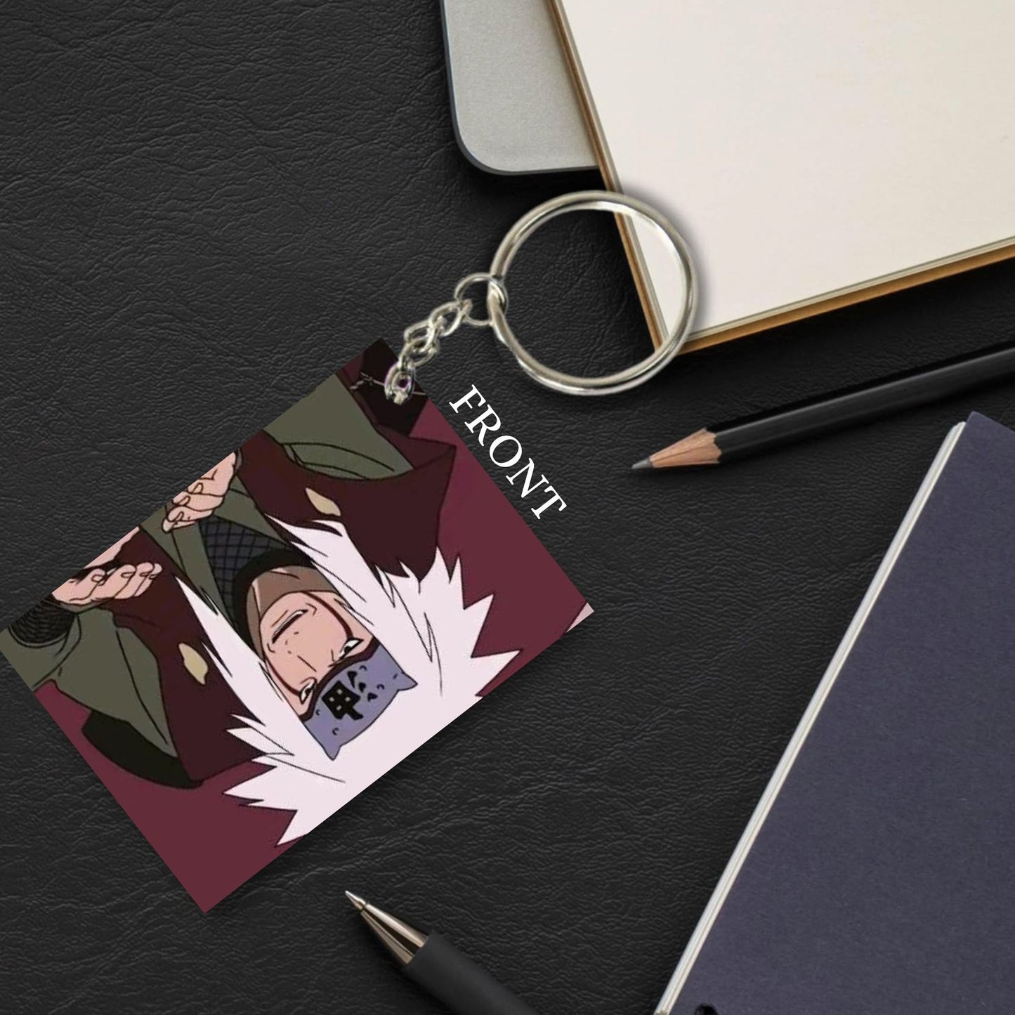 NARUTO Anime Unique Style 4 pcs Combo Keychain