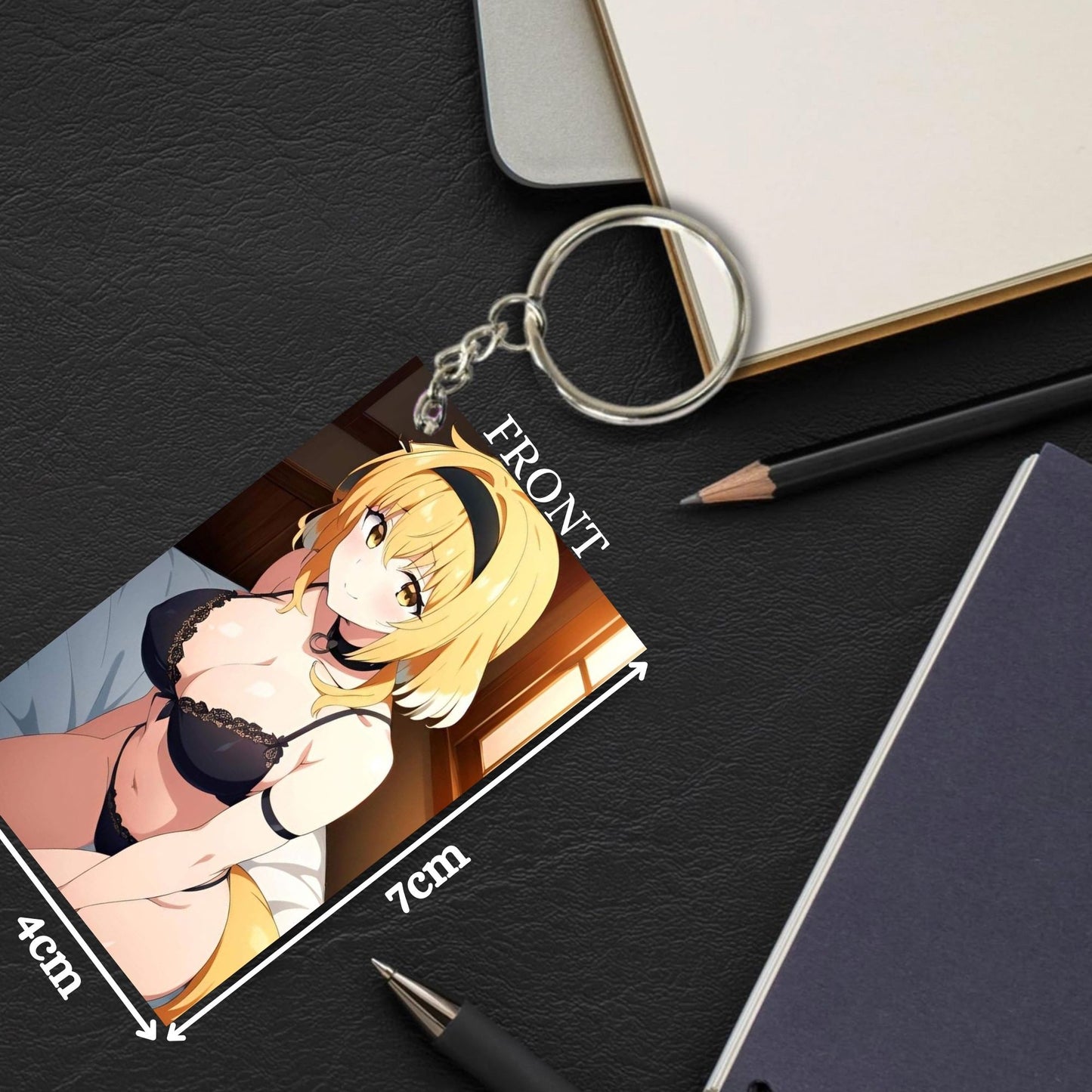 HENTAI Anime Unique Style 4 pcs Combo Keychain