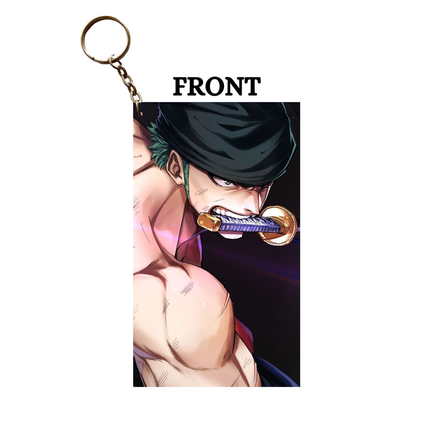 ONE PIECE ZORO Anime Keychain