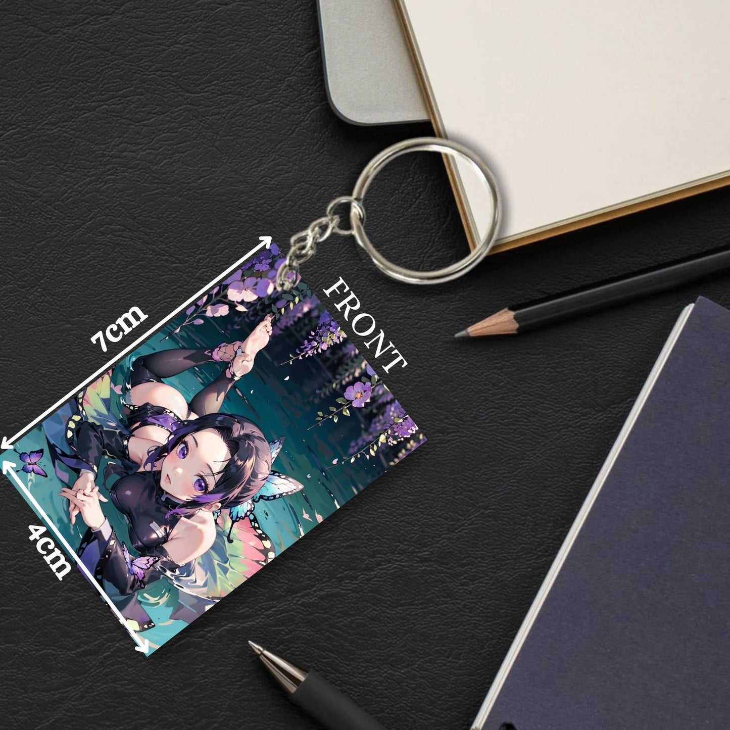 HENTAI Anime Unique Style 4 pcs Combo Keychain