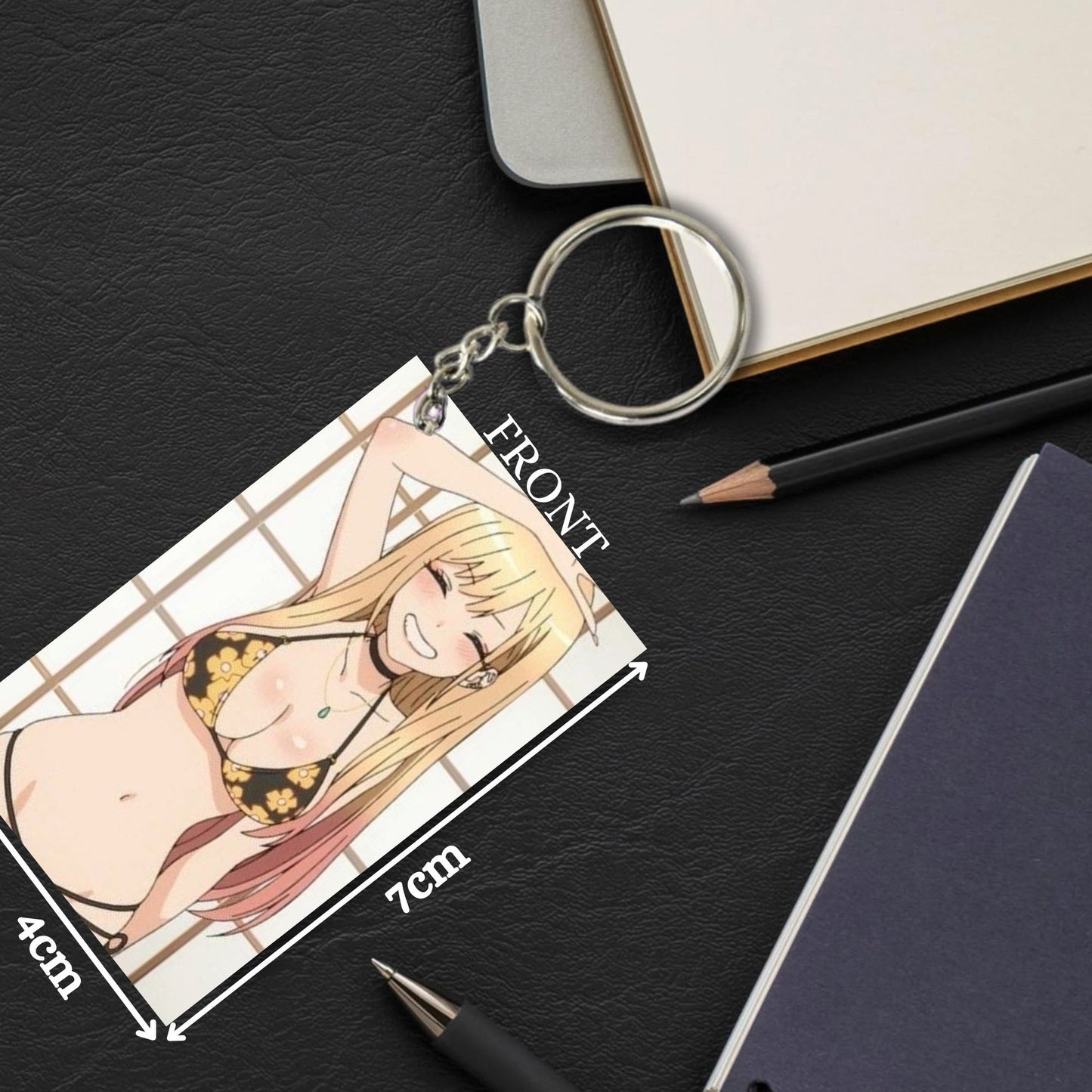 HENTAI Anime Unique Style 4 pcs Combo Keychain