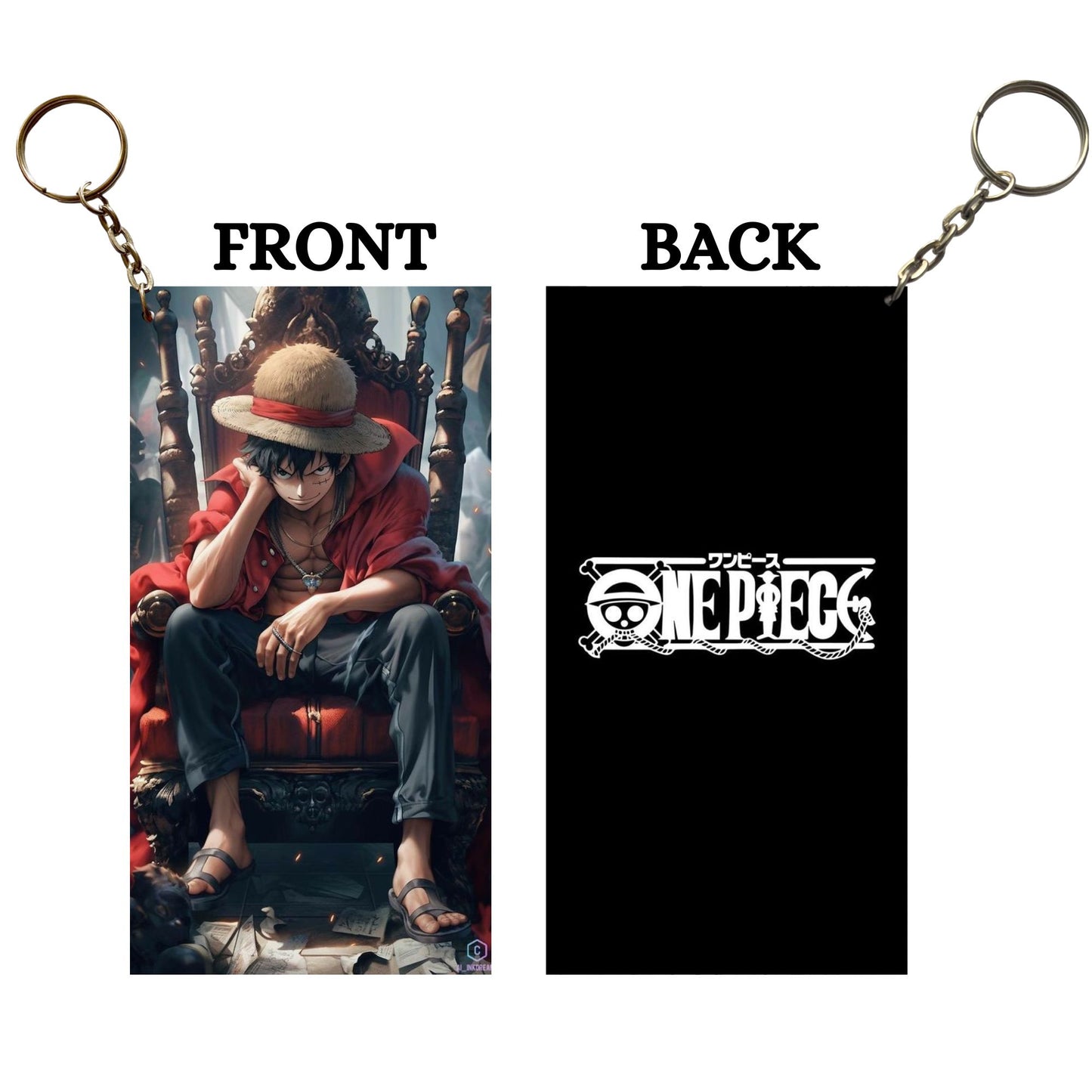 One Piece LUFFY Anime Keychain