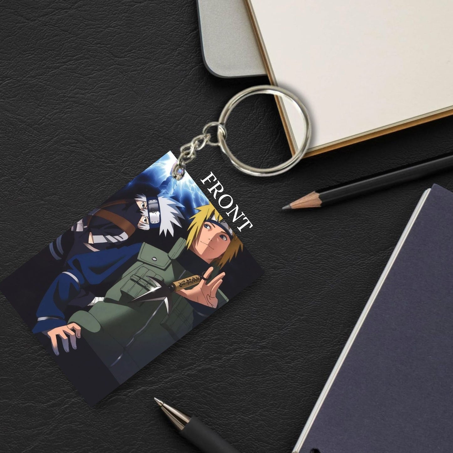 NARUTO Anime Unique Style 4 pcs Combo Keychain