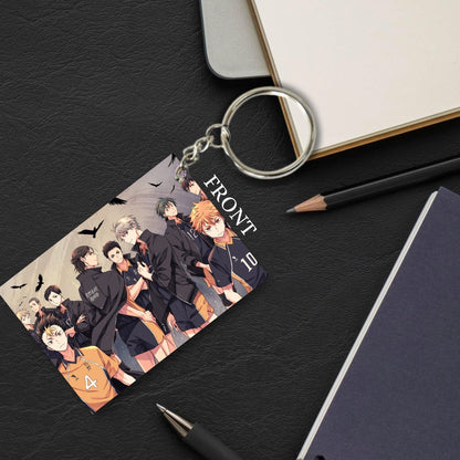 HAIKYU Anime Unique Style 4 pcs Combo Keychain